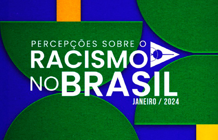 Capa do relatório Percepções sobre o Racismo no Brasil.