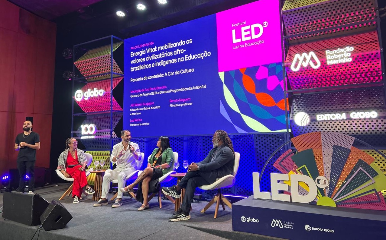 Mesa sobre os valores civilizatórios afro-brasileiros e indígenas