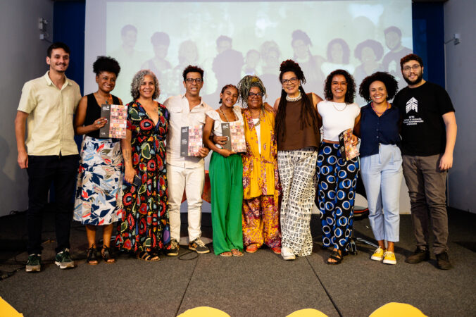 lançamento do caderno "Afro memória - Especial Azoilda Trindade"